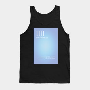 Angel Number 1111 Synchronicity Tank Top